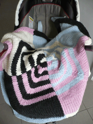 Couverture bébé pour l'automne